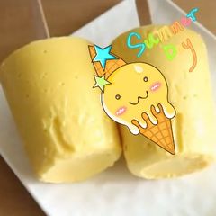 A picture of Mango kulfi.
