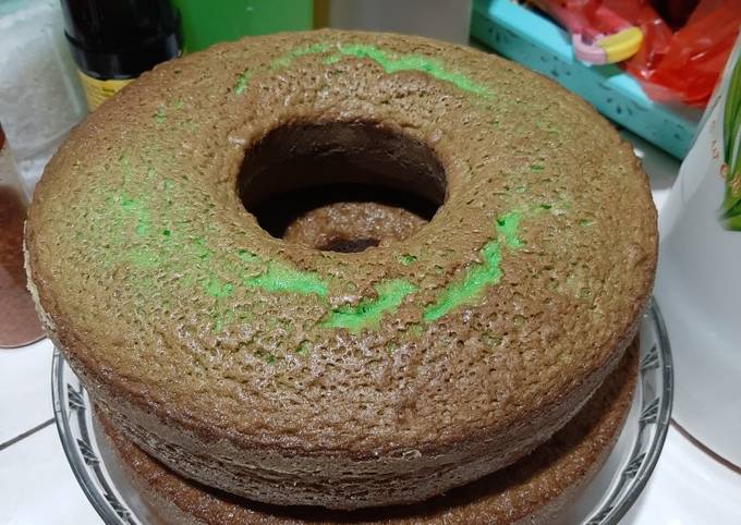 Bolu pandan lembut