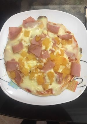 Una foto de Pizza Casera Sin Necesidad de Horno