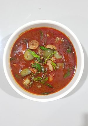 รูปของ แกงเผ็ดไก่(ไม่ใส่กะทิ)