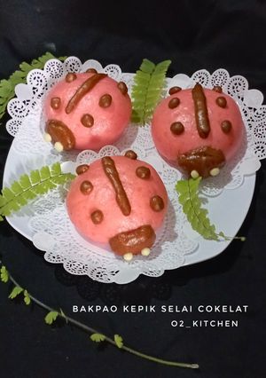 Foto resep Bakpao Kepik Isi Selai Cokelat (No Mixer)