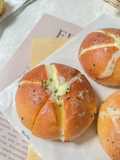 Mini korean Cream Cheese Garlic Bread