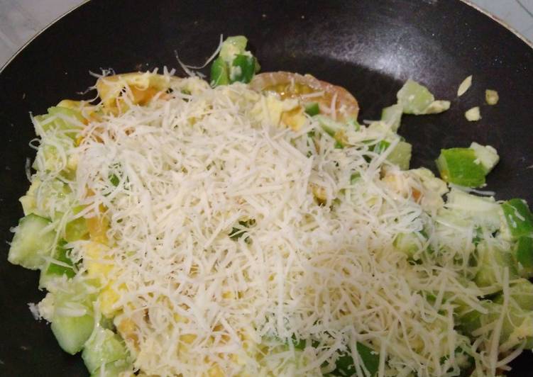 Telur dadar tak biasa