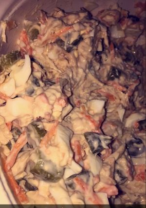 صورة لوصفة دجاج بالمايونيز