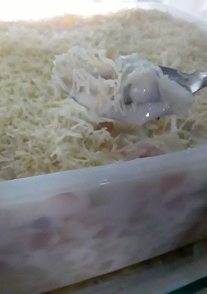 Foto resep Salad jelly tabur keju