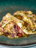 Calamari Gratinati con Olive Taggiasche