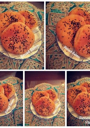 صورة لوصفة القرص الطرية بالجبنة وهمم 🔕🍪