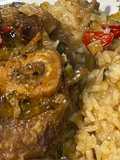 Osobuco con arroz cremoso