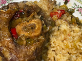 Osobuco con arroz cremoso