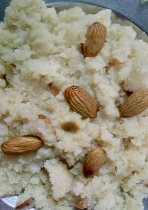 A picture of Suji ka halwa.