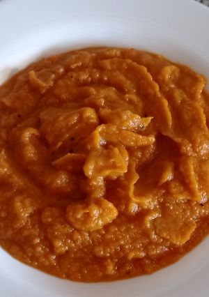 Una foto de Puré de calabaza 😋