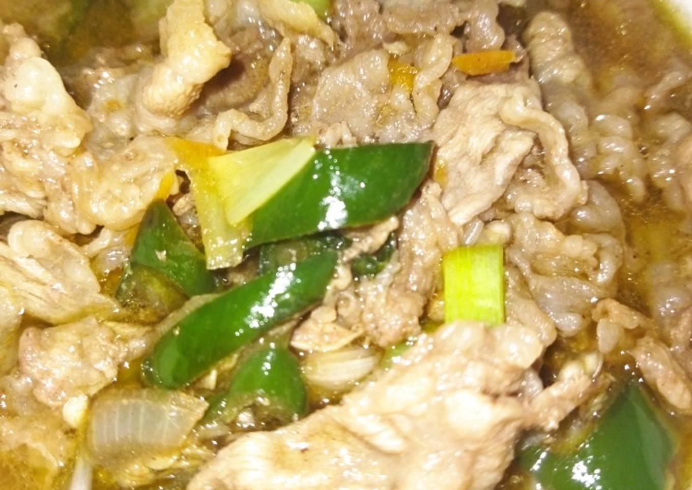 Beef Teriyaki ala mama fika