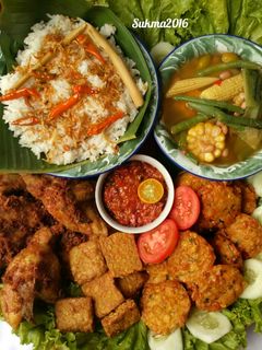 Foto resep Nasi Liwet Rice Cooker Praktis