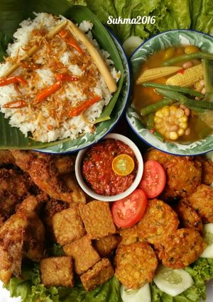 Foto resep Nasi Liwet Rice Cooker Praktis