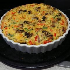 A picture of Shake and bake quiche.