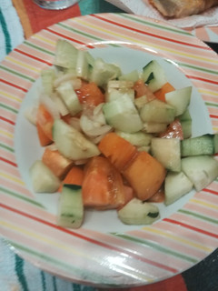Una foto de Ensalada de la huerta