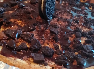 Una foto de Chocolate cheesecake