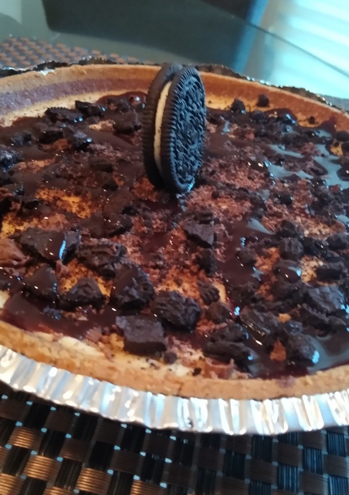 Una foto de Chocolate cheesecake