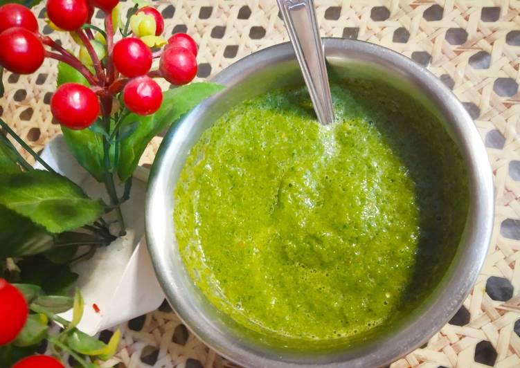 Mint Coriander chutney