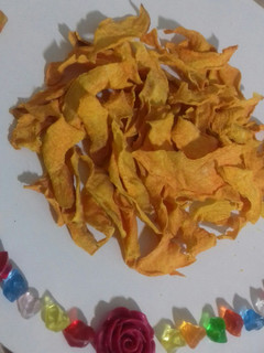 عکسی از دستور 🍊🍟چیپس کدو حلوایی🍟🍊