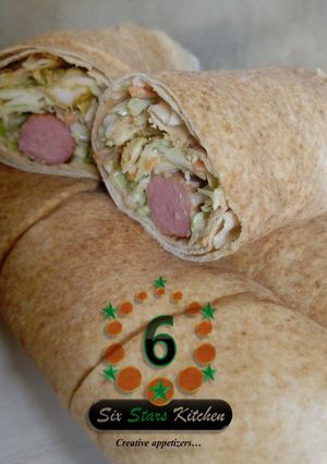 A picture of Chicken Shawarma.