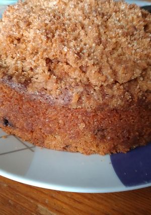 Una foto de Budín de café