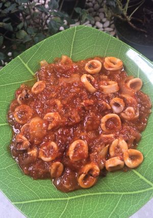 Foto resep Cumi Saos Padang