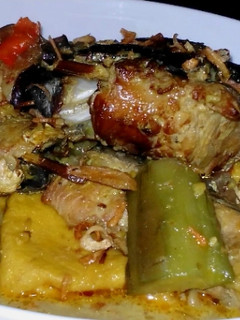 Foto resep Mangut ikan asap tahu terong gurih