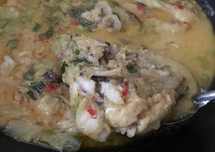 Resep Mujair Kuah Santan Pedas yang mudah