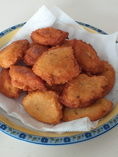 Una foto de Arepitas de yuca