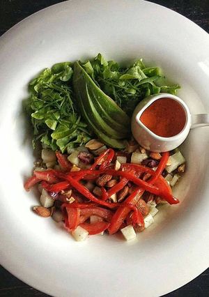 Una foto de Ensalada mediterránea