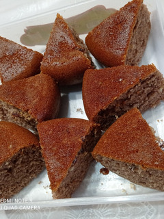 عکسی از دستور کیک شکلاتی کوئیک میکس