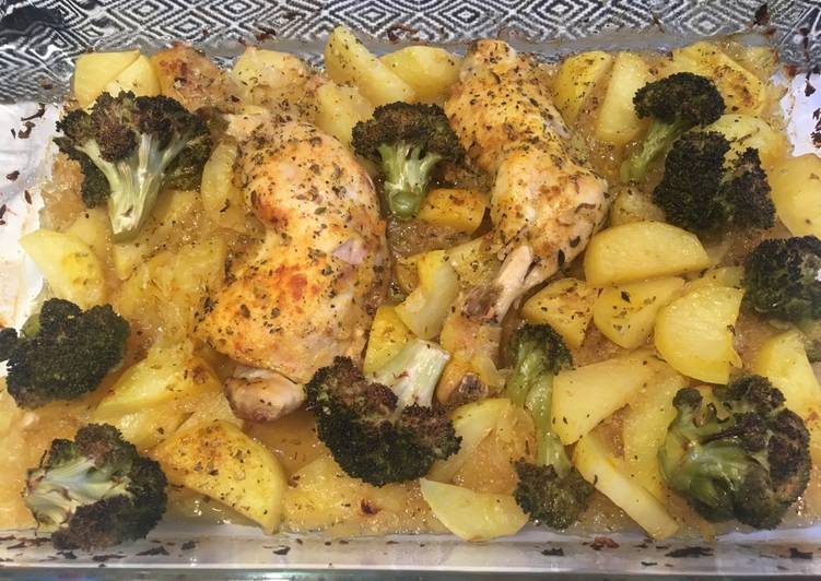 Brocoli Con Pollo Al Horno Receta De Las Cosas De Jenni Cookpad