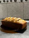 Budín de durazno