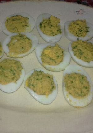 Una foto de Huevos rellenos !!
