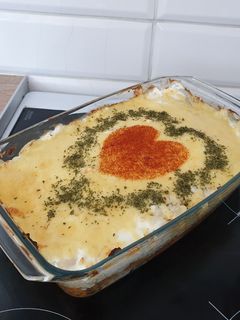 Darált húsos rakott karfiol 🥘 recept fotója