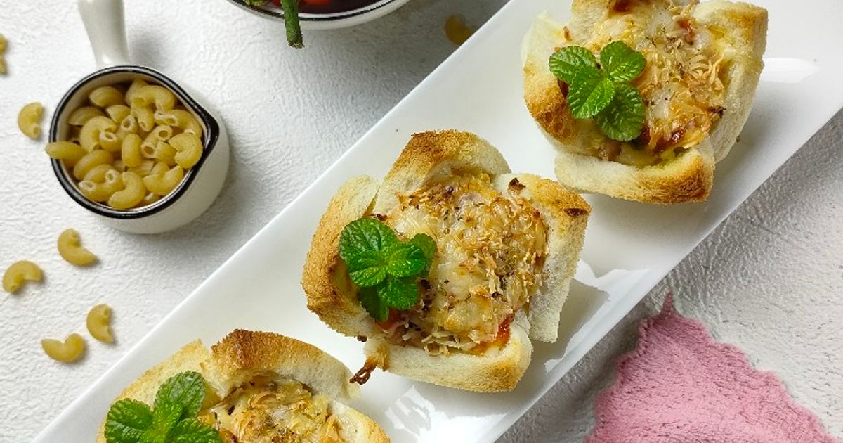 Resep Macaroni Ragout In The Bread Cup (659) oleh Ati Agus Sapto (Mom's ...