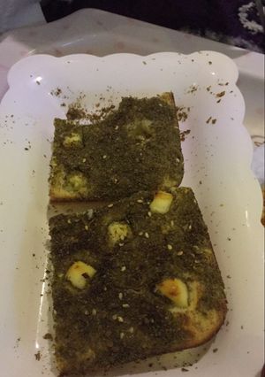 صورة لوصفة كيكة الزعتر الطرية