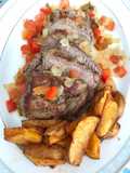 Colita de cuadril al horno