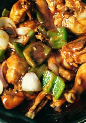 A picture of Chicken Chilli.