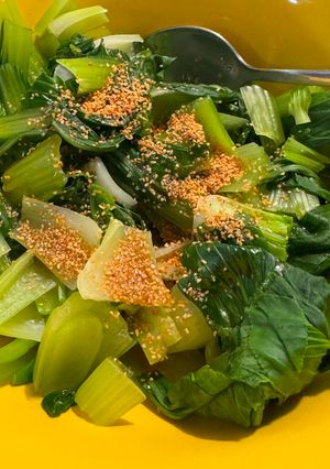 涼拌青江菜 的食譜成品照片