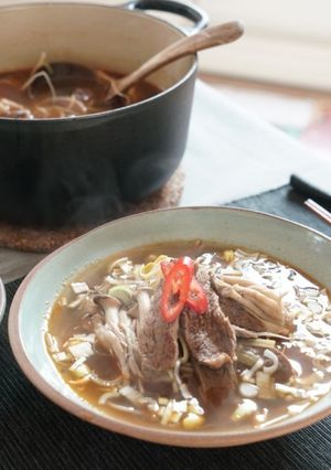 韓式辣牛肉湯 的食譜成品照片