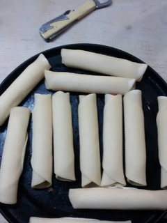 Una foto de Salchichas envueltas