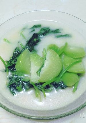 Foto resep Bobor bayam labu kecil