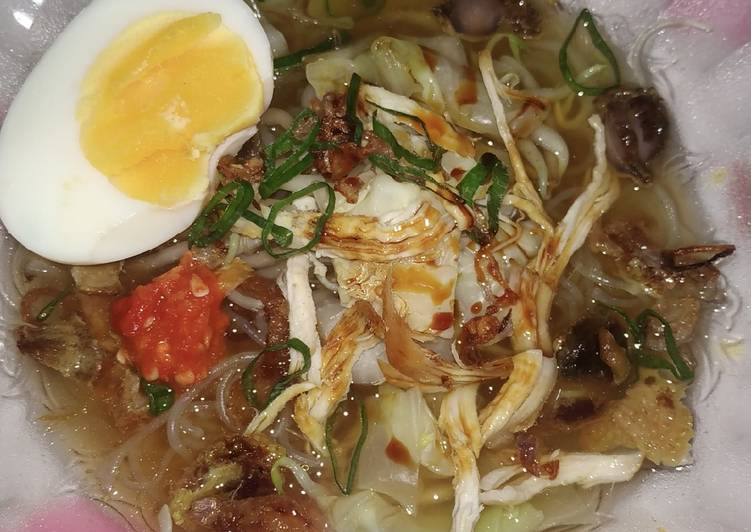 Langkah Mudah untuk mengolah Soto Ayam Bening, Lezat Sekali