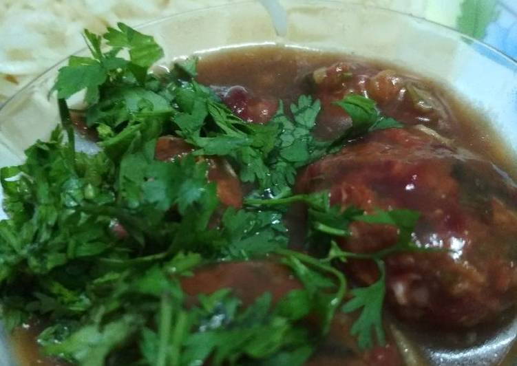 Roasted vegetable Manchurian Roasted vegetable Manchurian