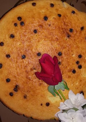 عکسی از دستور کیک کشمشی