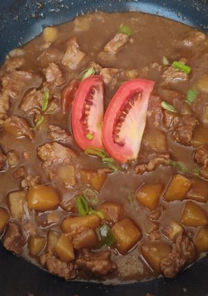 Foto resep Semur daging sapi + kentang