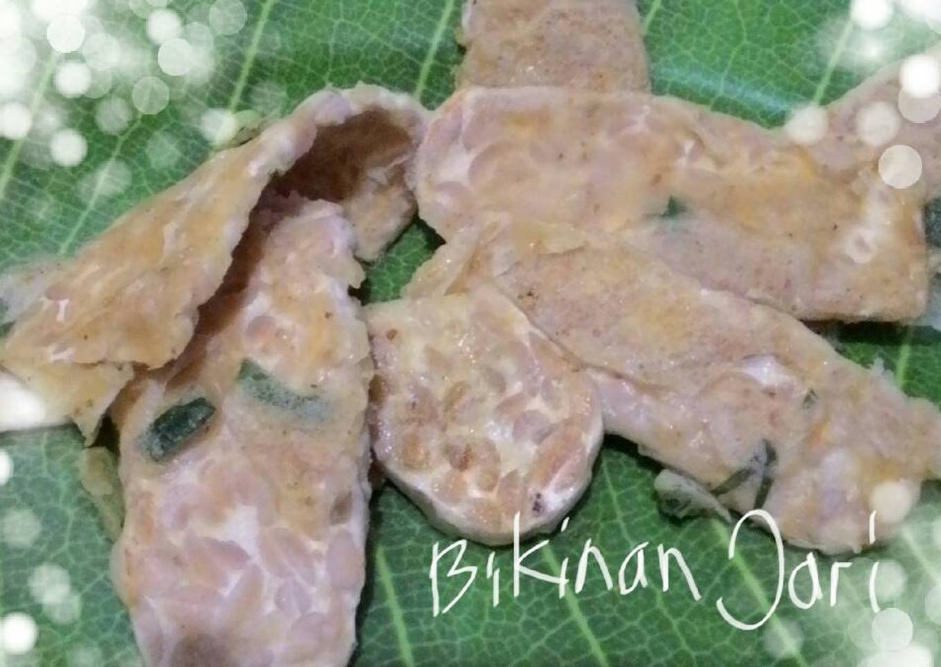 Tempe Mendoan Sedikit minyak