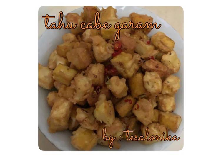 Tahu Cabe Garam Kriuk